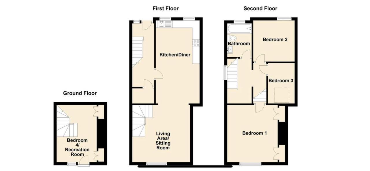 Leerick Cottage Конви Экстерьер фото